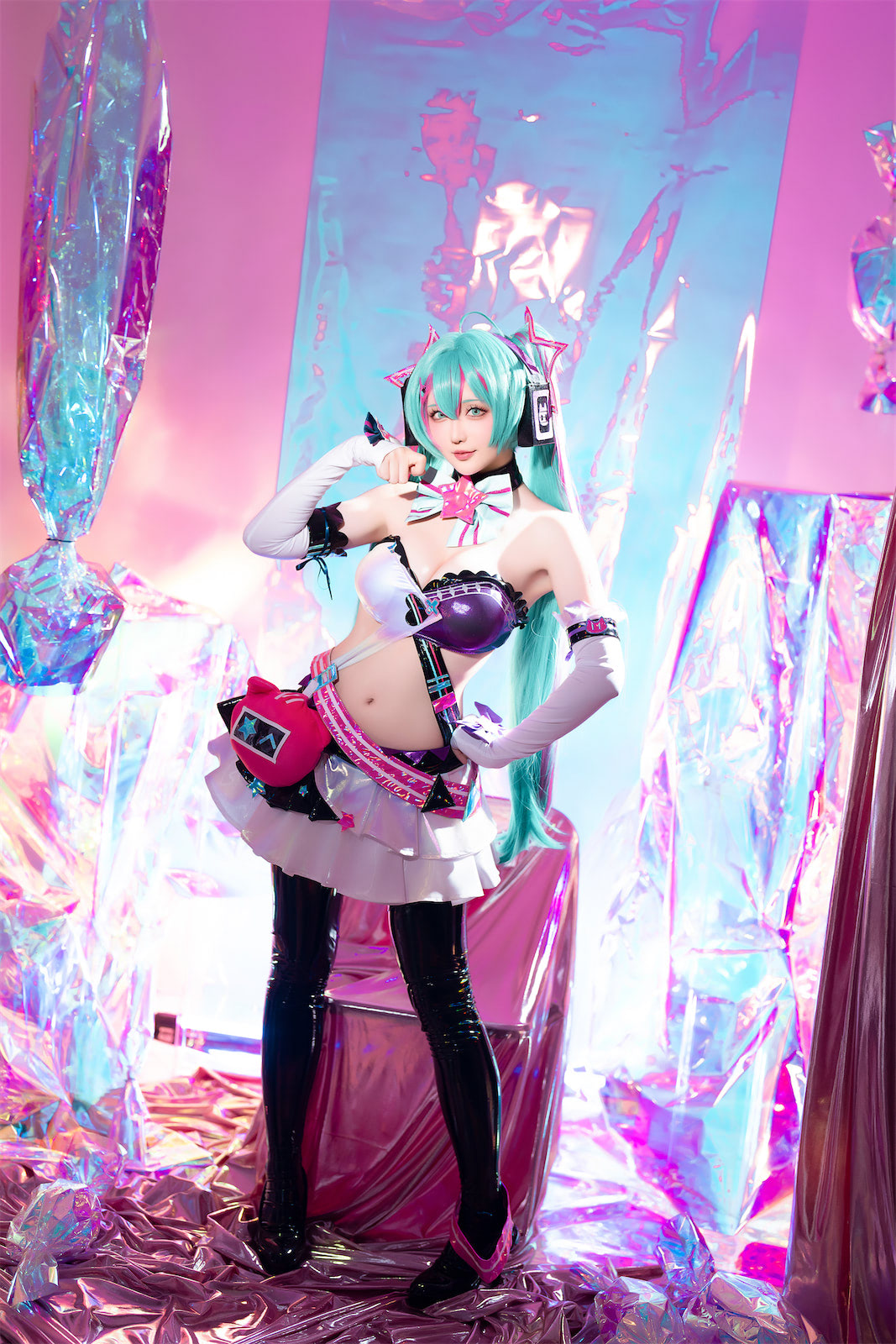 星之迟迟Miku初音未来喵斯快跑1