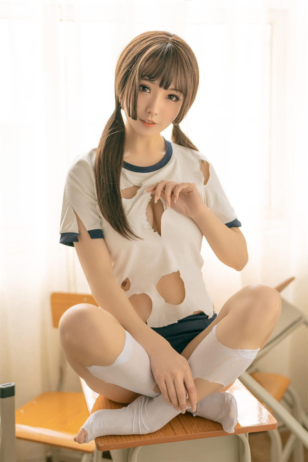 桃良阿宅体操服2