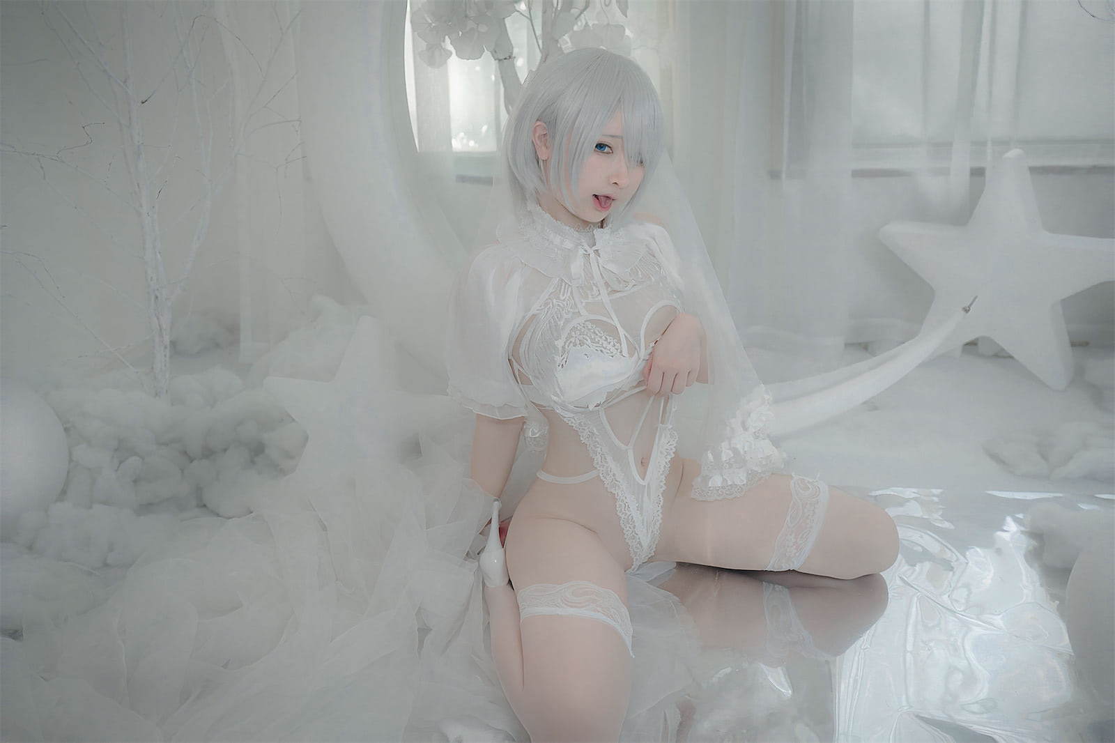 樱梨梨Eriri白花嫁2B2